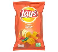 Lay'S - Chips De Pommes De Terre Saveur Spicy - 130G - Lot De 4 - Prix Du Lot - Livraison Rapide En France Métropolitaine Sous 3 Jours Ouverts