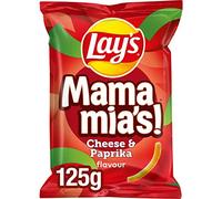 Lays Chips | Fromage Au Paprika De Mama Mia | Lay'S | Chips Americaine | 125 Gramme Total