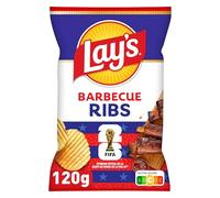 Lay's Chips Ondulées Saveur Barbecue Ribs 120g