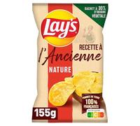 Lay's Chips Recette à l Ancienne Nature, 155g