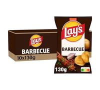 Lay's Chips Saveur Barbecue 130g - Lot de 10