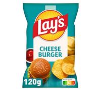 LAY'S Chips Saveur Cheeseburger 120g