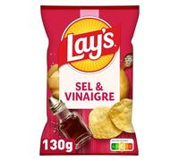 Chips saveur sel et vinaigre,130 g