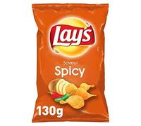 LAY'S - Chips Spicy Le 130G - Lot De 3