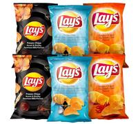 Lays Crisps Lot de 6 grands sacs