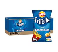 Lay's Fritelle Goût Emmental 80g - Lot de 15
