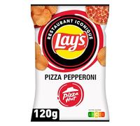 LAY'S Iconique Chips Saveur Pizza Hut Peperonni 120g