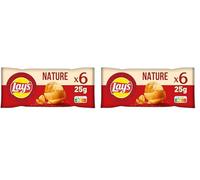 LAY'S NATURE SEL MULTIPACK 6x25G (Lot de 2)