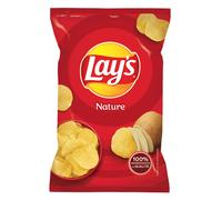 Lay's Paquet de Chips nature - Lot de 20 sachets de 45 g