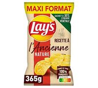 Lay's Recette à l'ancienne nature maxi format 365 g