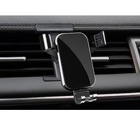 LAYSSA Support Téléphone Voiture pour Land Rover Range Rover Evoque 2012-2019, Support de Téléphone Portable Universel pour Voiture, 360° Rotation Souple, Voiture Accessoires,A Black