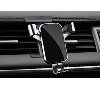 LAYSSA Support Téléphone Voiture pour Land Rover Range Rover Evoque 2012-2019, Support de Téléphone Portable Universel pour Voiture, 360° Rotation Souple, Voiture Accessoires,B Silver