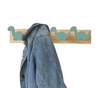 layue Porte Manteau Enfant - Serviette Dinosaure,Crochets Décoratif Dinosaure pour Chambre d'enfant,Dinosaure pour Chambre d'enfant, Porte-Manteau Mural en Bois Dinosaure Porte-Chapeau pour Chambre
