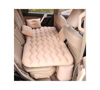 LAYYSD Auto Matratze Matelas De Voyage Gonflable À Air pour Voiture Lit Universel pour Siège Arrière Oreiller De Canapé Multifonctionnel Tapis De Camping en Plein Air Auto Luftmatratze(Beige)