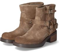 Lazamani Femmes Bikerboots/ Bottines Gris daim Taille : 37