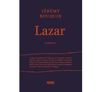 Jérémy Bouquin – Lazar – Roman – broché