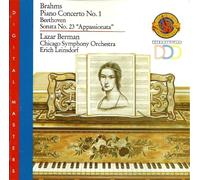 Lazar Berman – Brahms: Concerto pour piano n°1 & Beethoven: Sonate n°8 op.13 'Pathétique' – CBS