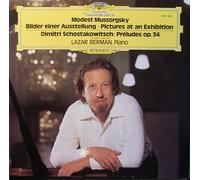 Lazar Berman - Mussorgsky: Bilder einer Ausstellung / Schostakowitsch: Preludes op. 34 (Auswahl) [Vinyl LP] [Schallplatte]