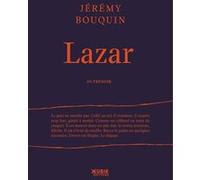 Jérémy Bouquin – Lazar – Roman – broché