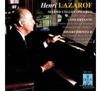 Lazarof, H. - Concerto Cello 2/Concertante/Divertimento 2