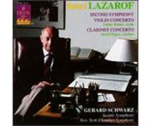 Lazarof, H. - Symphony 2 Violin/Concerto Clarinet