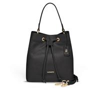 Lazarotti Bologna Leather Bucket Bag Black