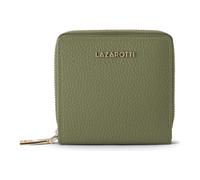 Lazarotti Bologna Leather Medium Porte-monnaie Zip-Around en cuir 10 cm olive
