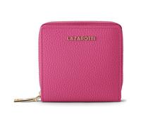 Lazarotti Bologna Leather Medium Porte-monnaie Zip-Around en cuir 10 cm rose