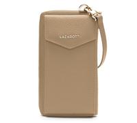 Lazarotti Bologna Leather Pochette pour téléphone portable Cuir 11 cm beige
