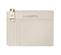 Lazarotti Bologna Leather Porte-clés en cuir 11,5 cm avec poche Air Tag blanc