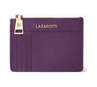 Lazarotti Bologna Leather Porte-clés en cuir 11,5 cm avec poche Air Tag violet