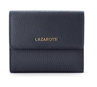 Lazarotti Bologna Leather Porte-monnaie Cuir 12 cm bleu