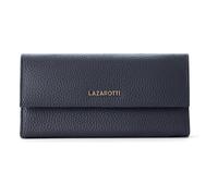 Lazarotti Bologna Leather Porte-monnaie Cuir véritable 19 cm bleu