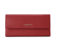 Lazarotti Bologna Leather Porte-monnaie Cuir véritable 19 cm rouge