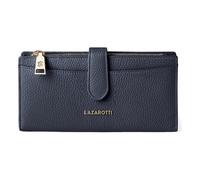 Lazarotti Bologna Leather Porte-monnaie Cuir véritable 20 cm bleu