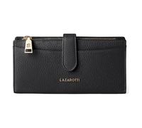 Lazarotti Bologna Leather Porte-monnaie Cuir véritable 20 cm noir