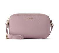 Lazarotti Bologna Leather Sac à bandoulière en cuir double zip 18 cm or rose