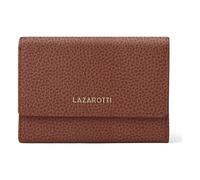 Lazarotti Bologna Leather XL Porte-monnaie avec compartiment zip-around Cuir 14 cm brun