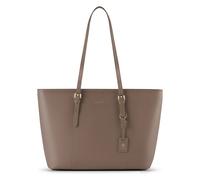 Lazarotti Bologna Leather XL Shopper Sac en cuir 35 cm gris