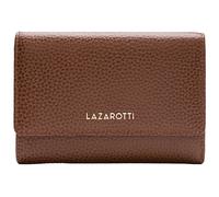 Lazarotti Bologna Leather Zip Wallet With 15 Card Slots M Brown