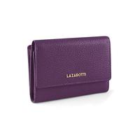 Lazarotti Bologna Leather Porte-monnaie Cuir 14 cm violet