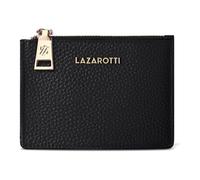 Lazarotti Étui à clés et porte-cartes en cuir de Bologne, protection RFID, 11,5 noir