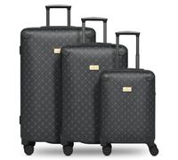 Lazarotti Palermo 4 roues Set de valises 3 pièces noir