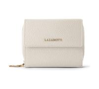 Lazarotti Porte-monnaie en cuir « Bologna » à fermeture éclair sur tout le pourtour, 12 cm blanc