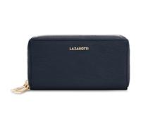 Lazarotti Bologna Leather Porte-monnaie Protection RFID Cuir 20 cm bleu