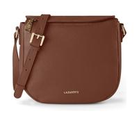 Lazarotti Sac à bandoulière en cuir « Bologna » 25 cm brun
