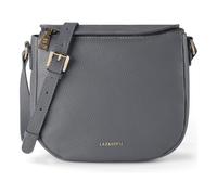 Lazarotti Sac à bandoulière en cuir « Bologna » 25 cm gris