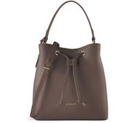 Lazarotti Sac à main en cuir « Bologna » 25 cm gris