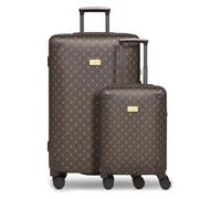 Lazarotti Set de valises à 4 roues Palermo S+L brun