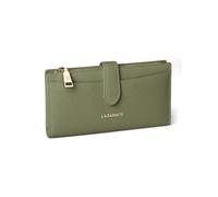 Lazarotti Stamm LZ03045 Portefeuille pour femme, olive, Format paysage (sans rabat), Moderne